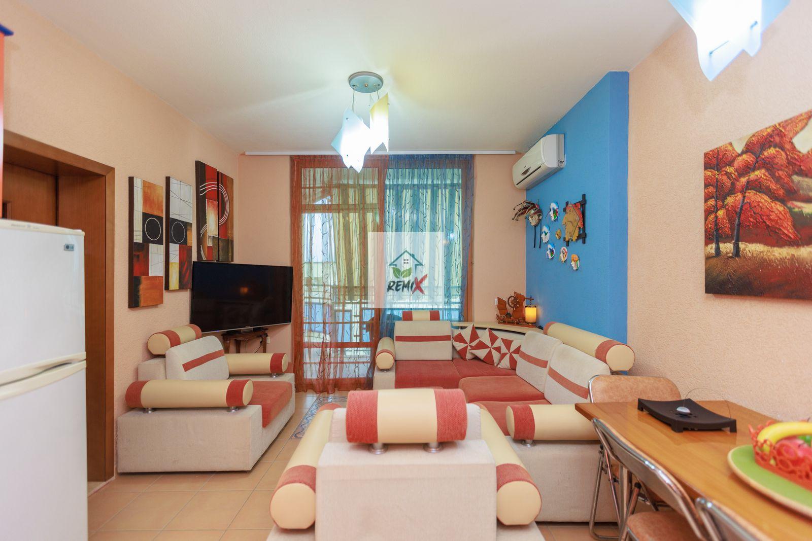 SHITET SUPER APARTAMENT 3+1+2 ME PAMJE DETI  NE PLAZHIN  GOLEMIT