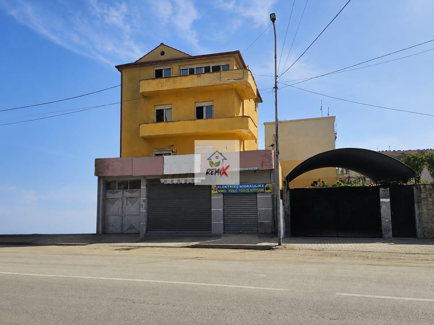 🏢 OBJEKT MULTIFUNKSIONAL PËR SHITJE – BUZË RRUGE KRYESORE, ALEKSANDËR GOGA, DURRËS