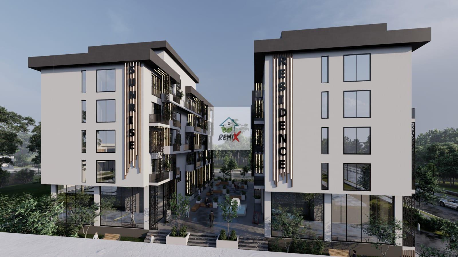 SHITET APARTAMENT 1+1 TEK SUNRISE RESIDENCE , TEK MALI I ROBIT